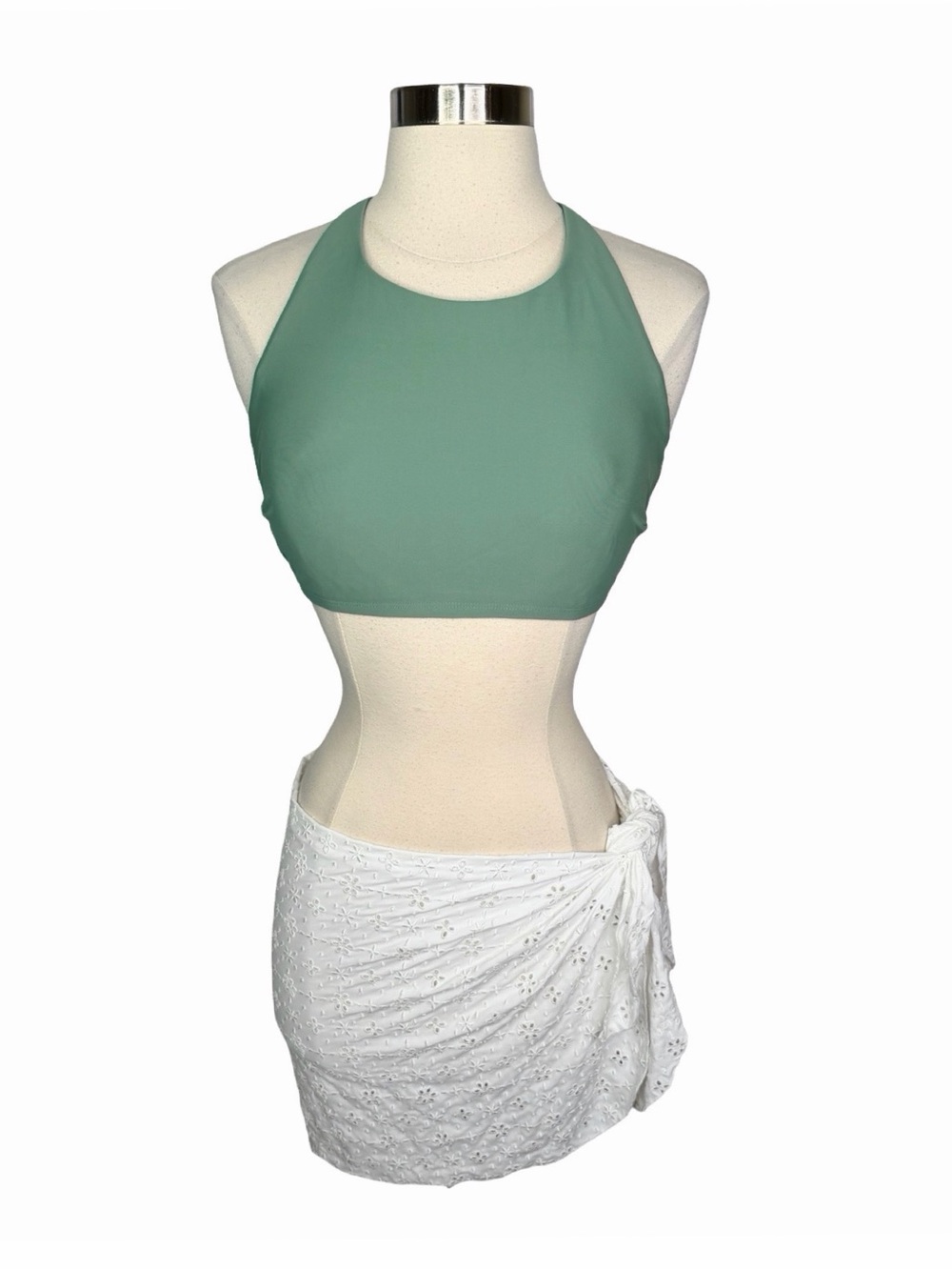 L*Space Maria Sarong - Size Medium / Large - White - $119 Retail